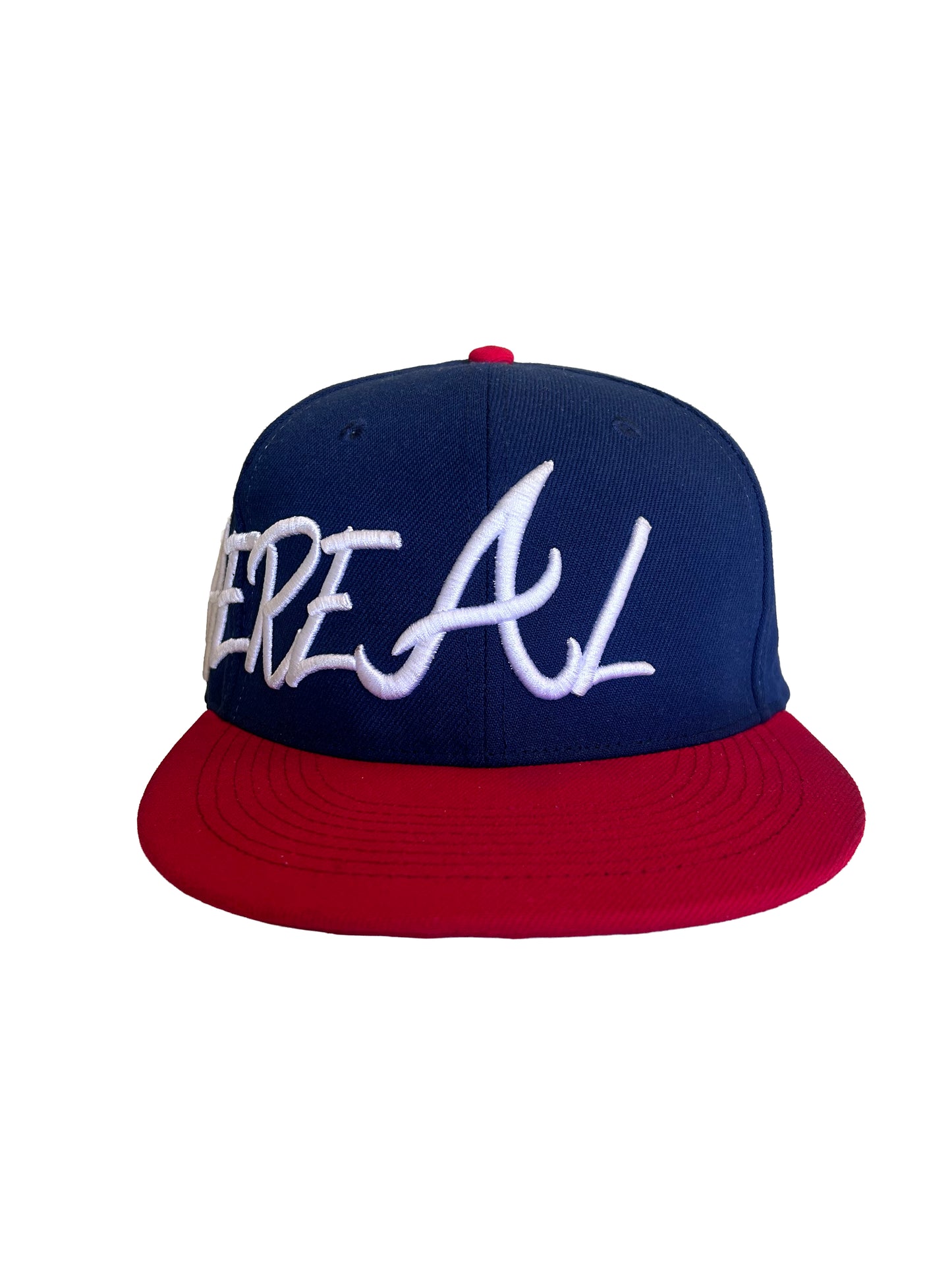 Ethereal Fitted Cap 'Blue and Red'