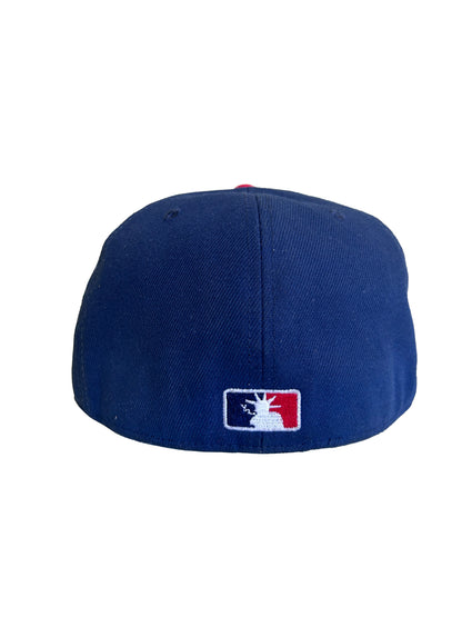 Ethereal Fitted Cap 'Blue and Red'